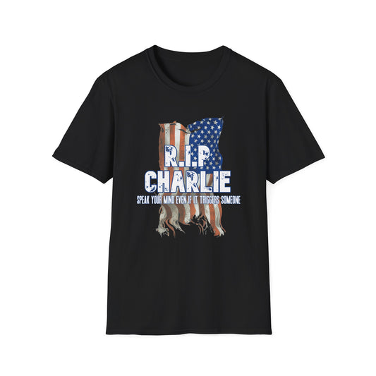 RIP Charlie LIMITED Memorial Tee