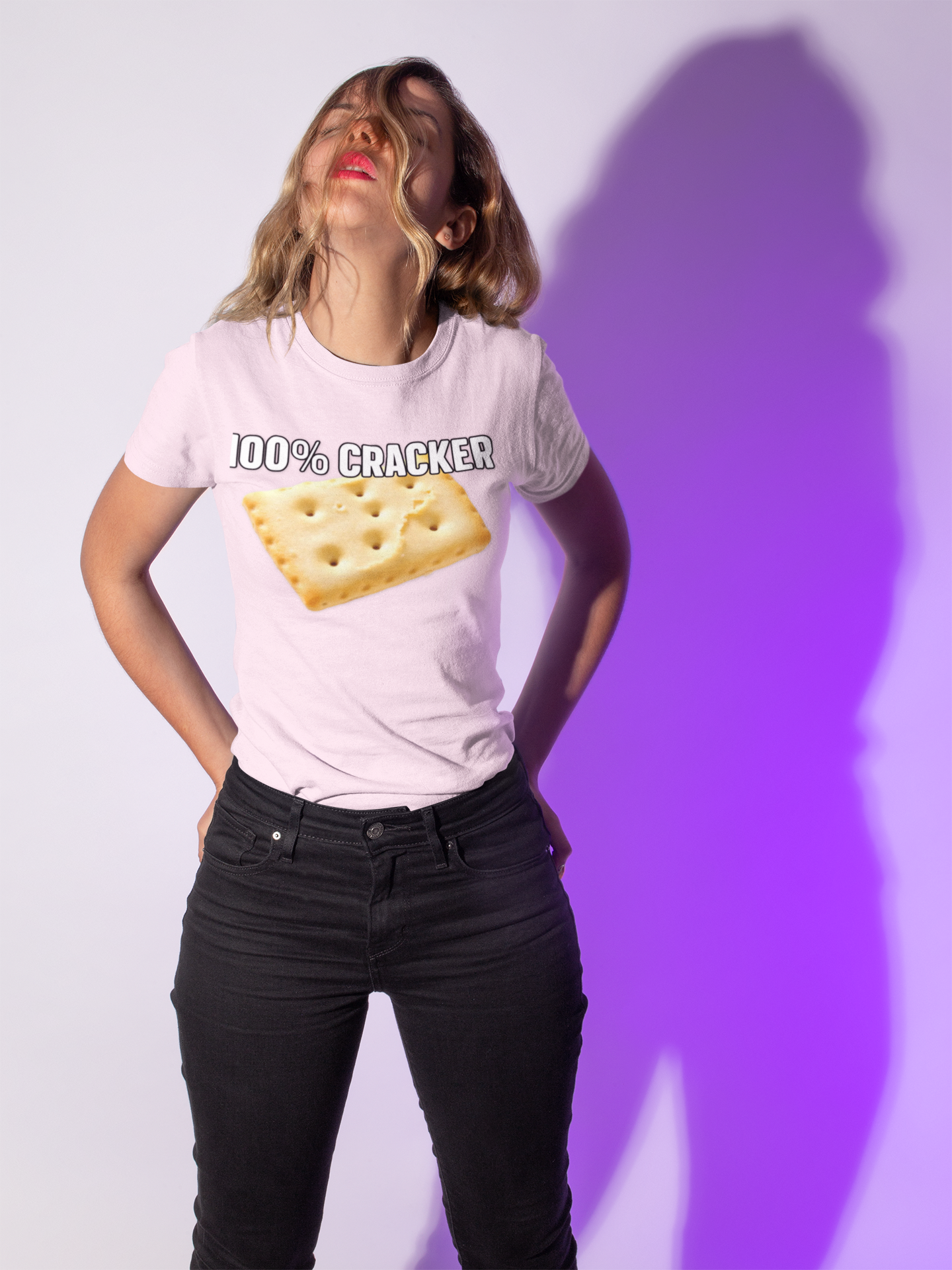 100% CRACKER Tee