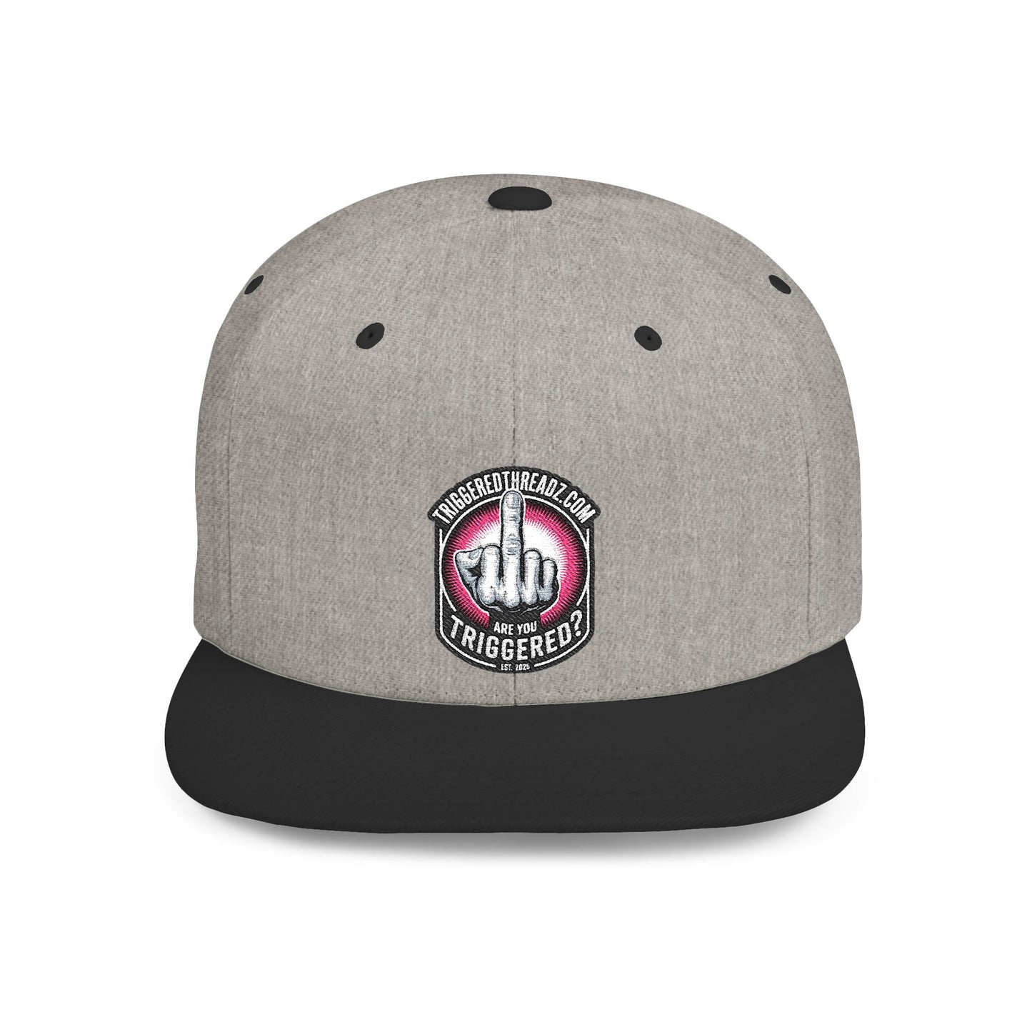 Triggered Flat Bill Snapback Hat