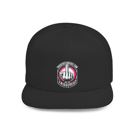 Triggered Flat Bill Snapback Hat
