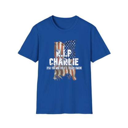 RIP Charlie LIMITED Memorial Tee