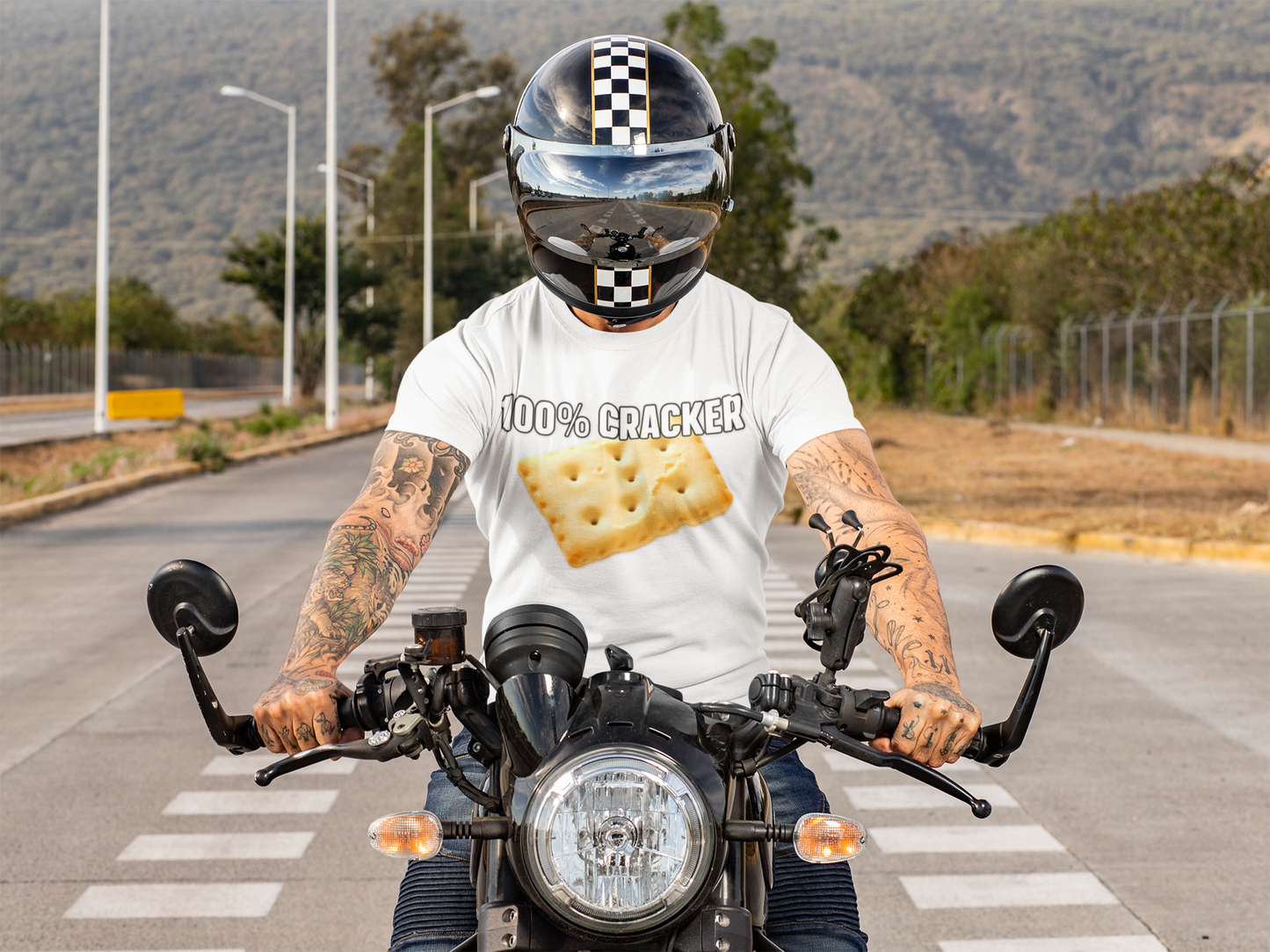 100% CRACKER Tee