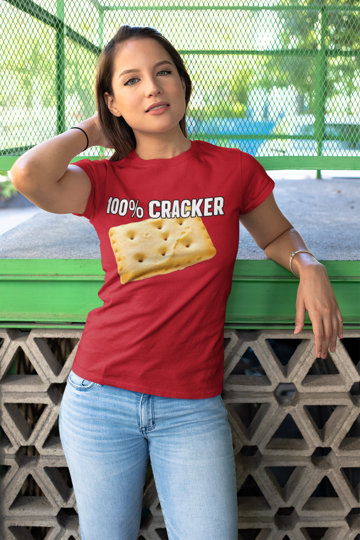 100% CRACKER Tee
