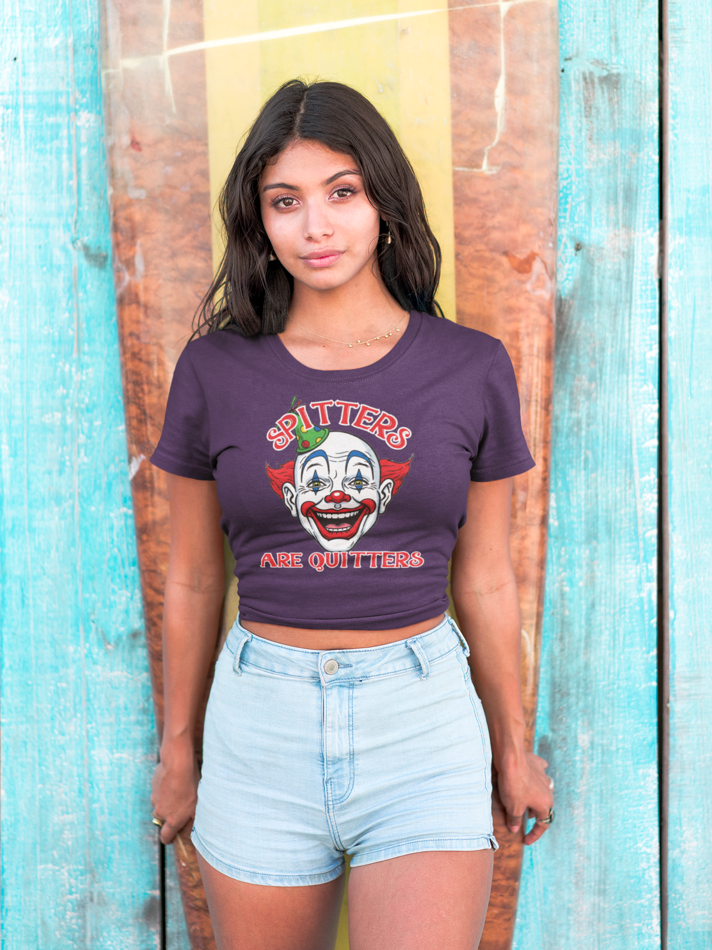 Women's Spitters Are Quitters Tee