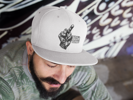 Fuck Your Feelings Flat Bill Snapback Hat