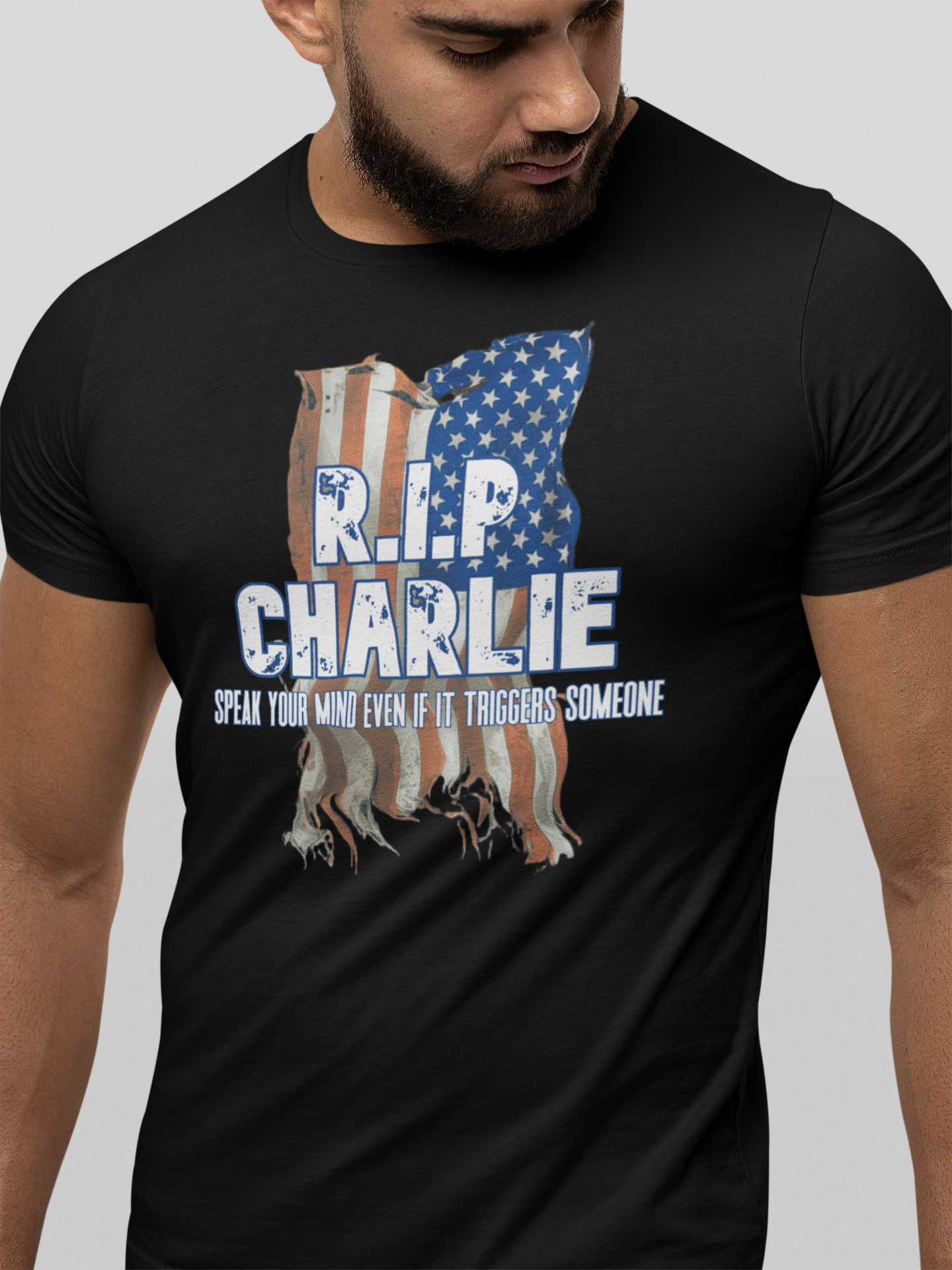 RIP Charlie LIMITED Memorial Tee