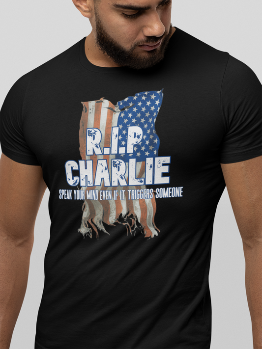 RIP Charlie LIMITED Memorial Tee