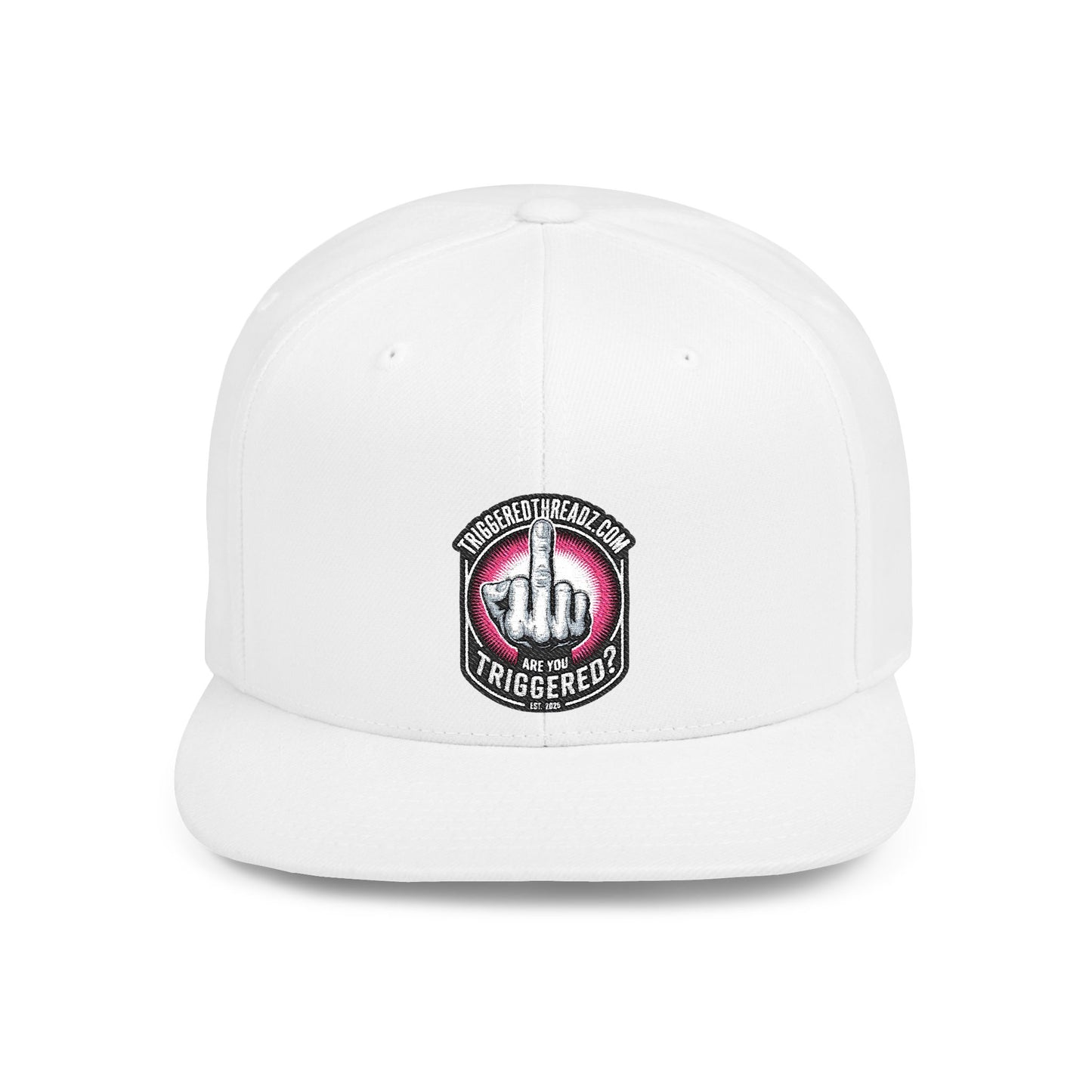 Triggered Flat Bill Snapback Hat