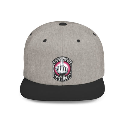Triggered Flat Bill Snapback Hat