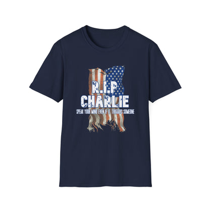 RIP Charlie LIMITED Memorial Tee