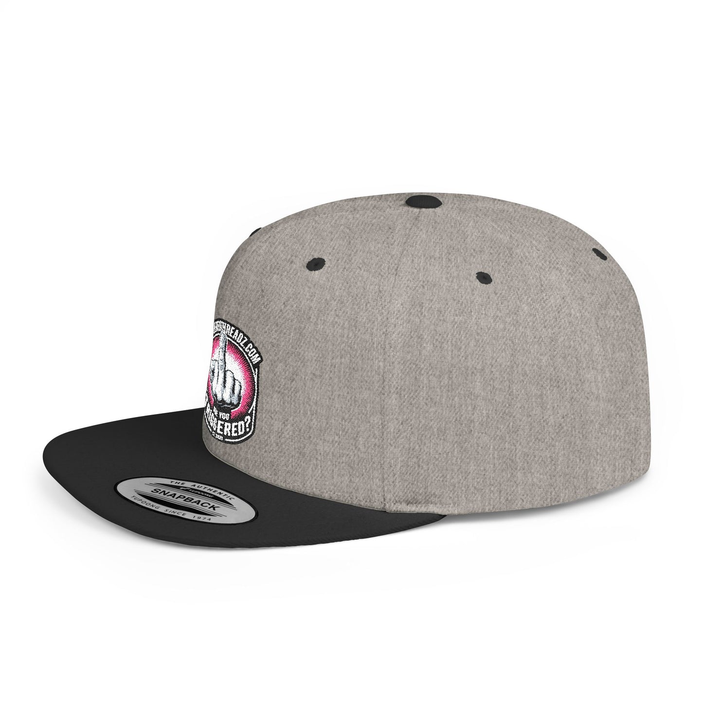 Triggered Flat Bill Snapback Hat